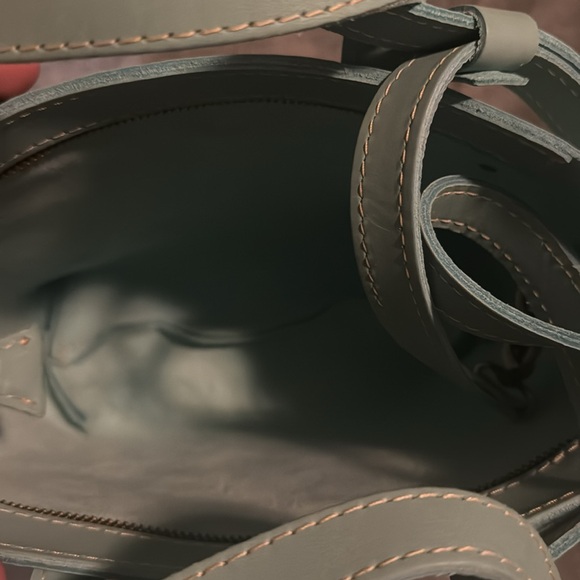 NWOT Portland Leather Mini Crossbody Mint - Picture 4 of 5